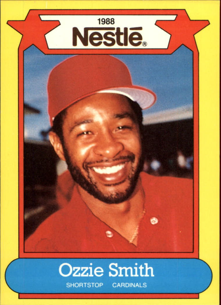 1988 Nestle Baseball Cards     005      Ozzie Smith